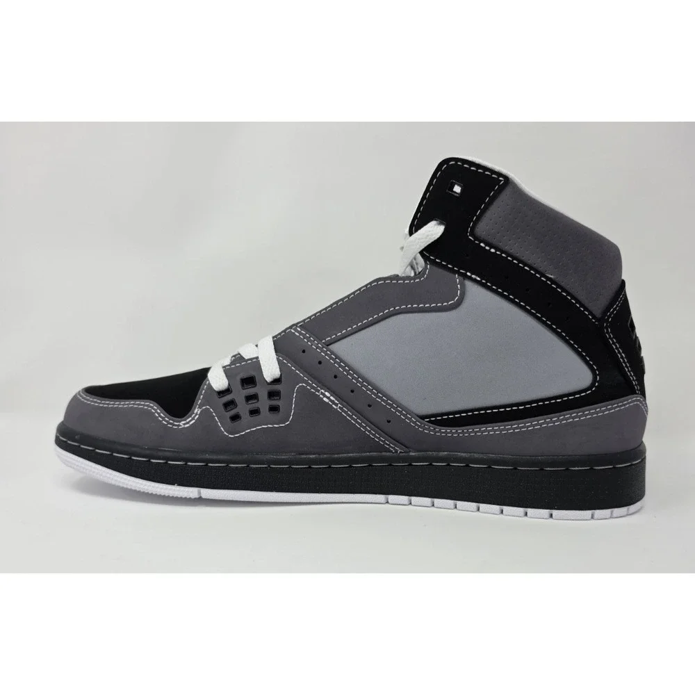 Jordan 1 Flight Lt Graphite/Black-Stealth Graphite Men's 12 Shoe--372704 002-NWB